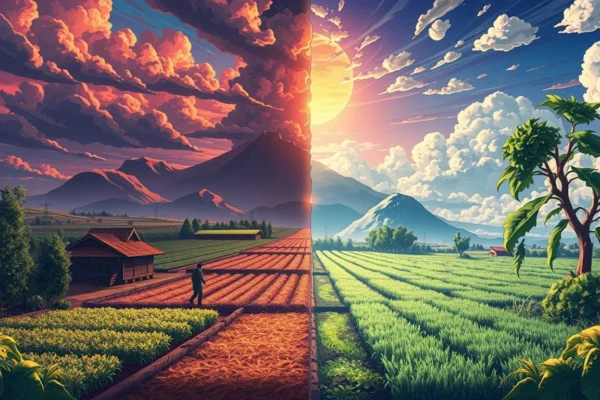 how agriculture affects climate change