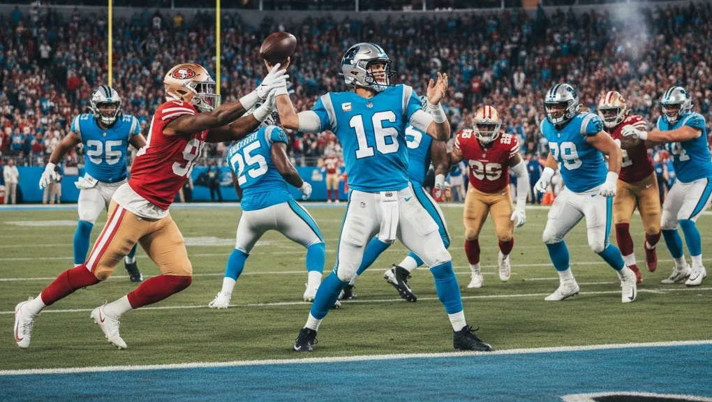 carolina panthers vs 49ers match player stats