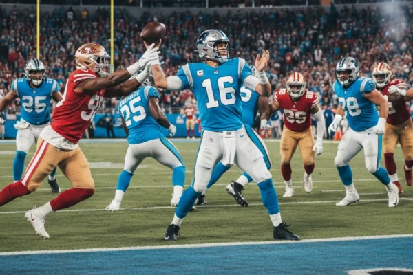 carolina panthers vs 49ers match player stats